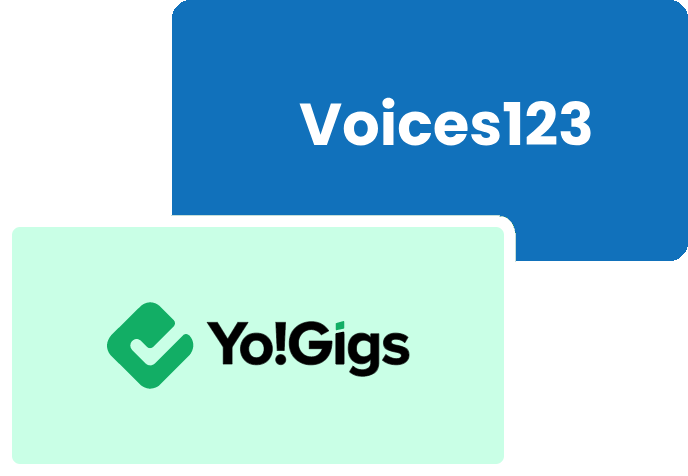 Yo!Gigs Voice123 clone software logo